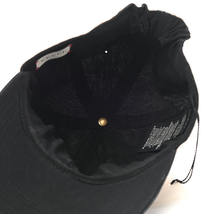 Gucci Gabardine Gucci Headband Baseball Hat M Black 7 of 9