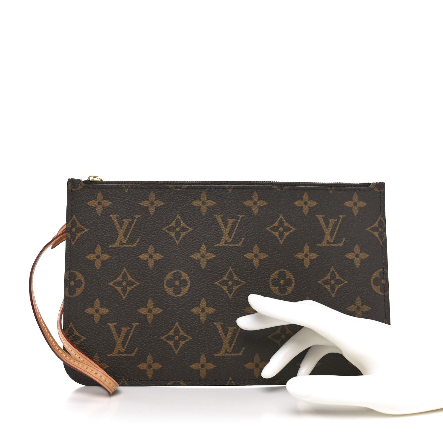 Louis Vuitton Monogram Neverfull MM GM Pochette 2 of 7