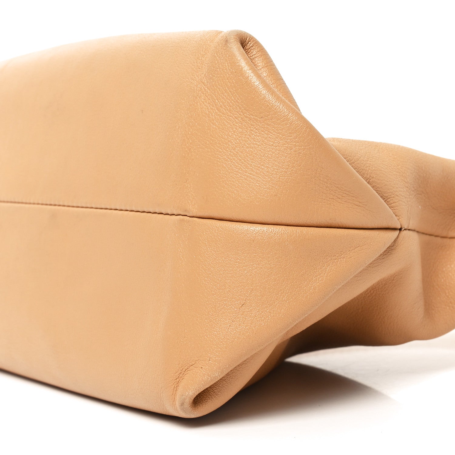Khaite Calfskin Remi Hobo Tan 9 of 9