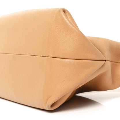 Khaite Calfskin Remi Hobo Tan 9 of 9