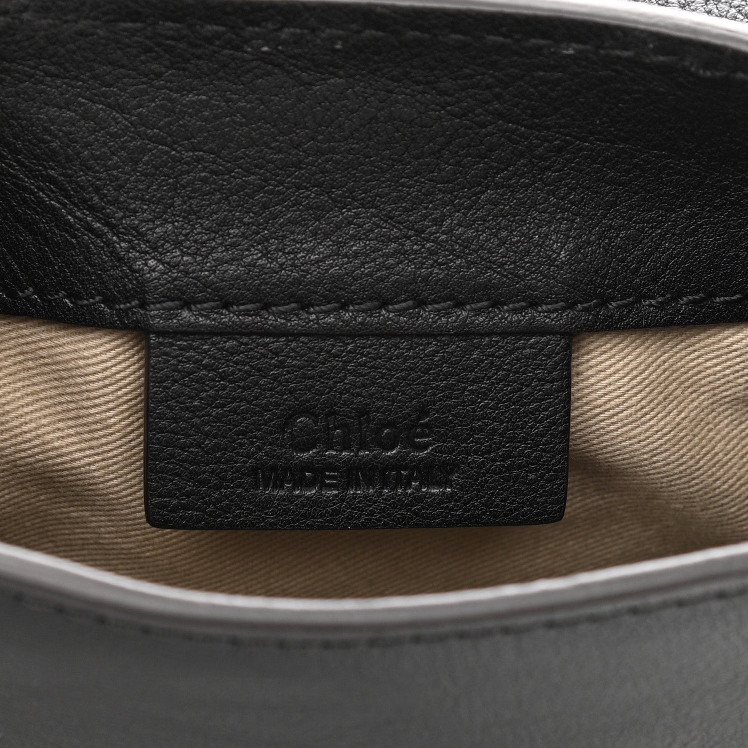 Chloe Suede Calfskin Mini Faye Backpack Black 6 of 11