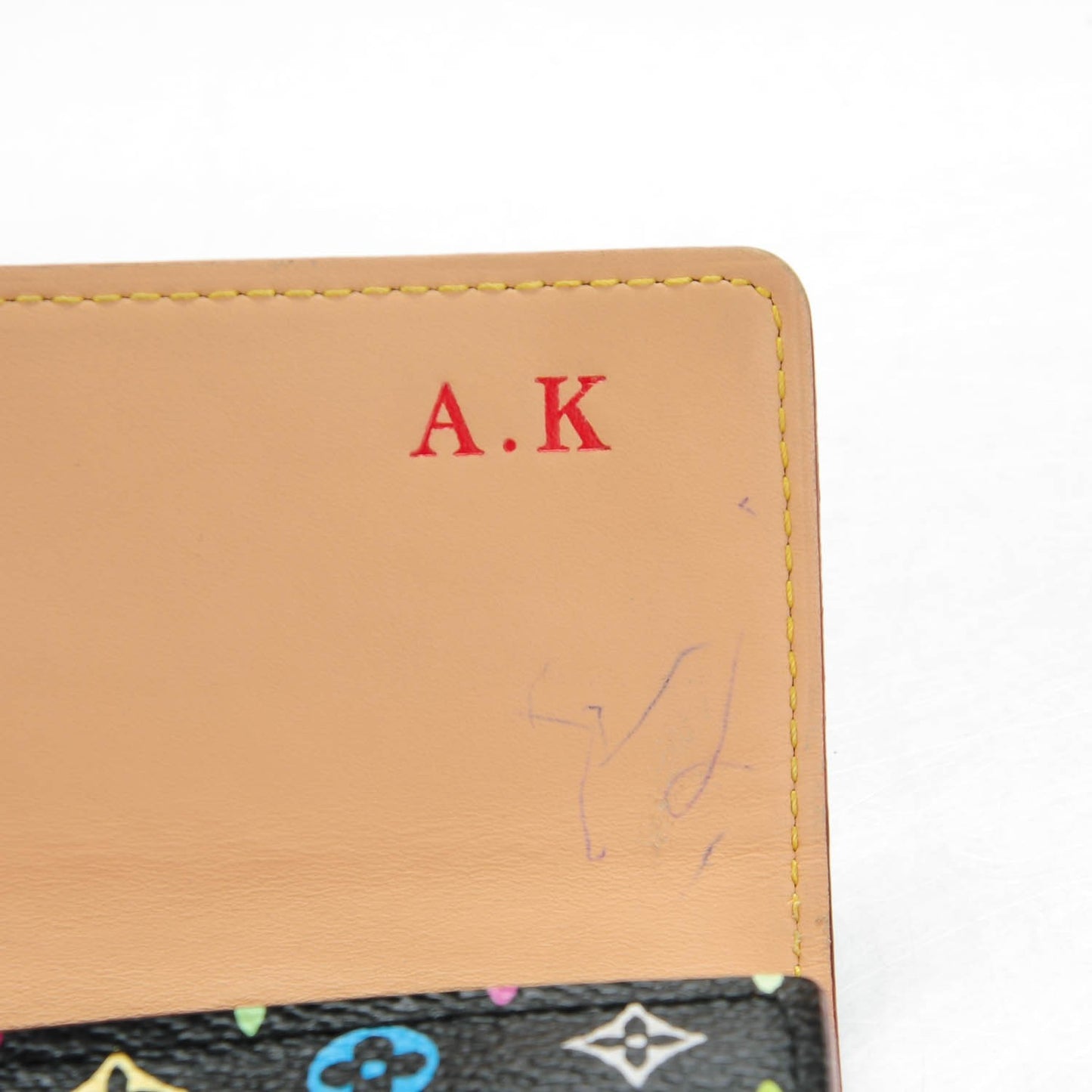 Monogram Multicolor Sarah Wallet Black