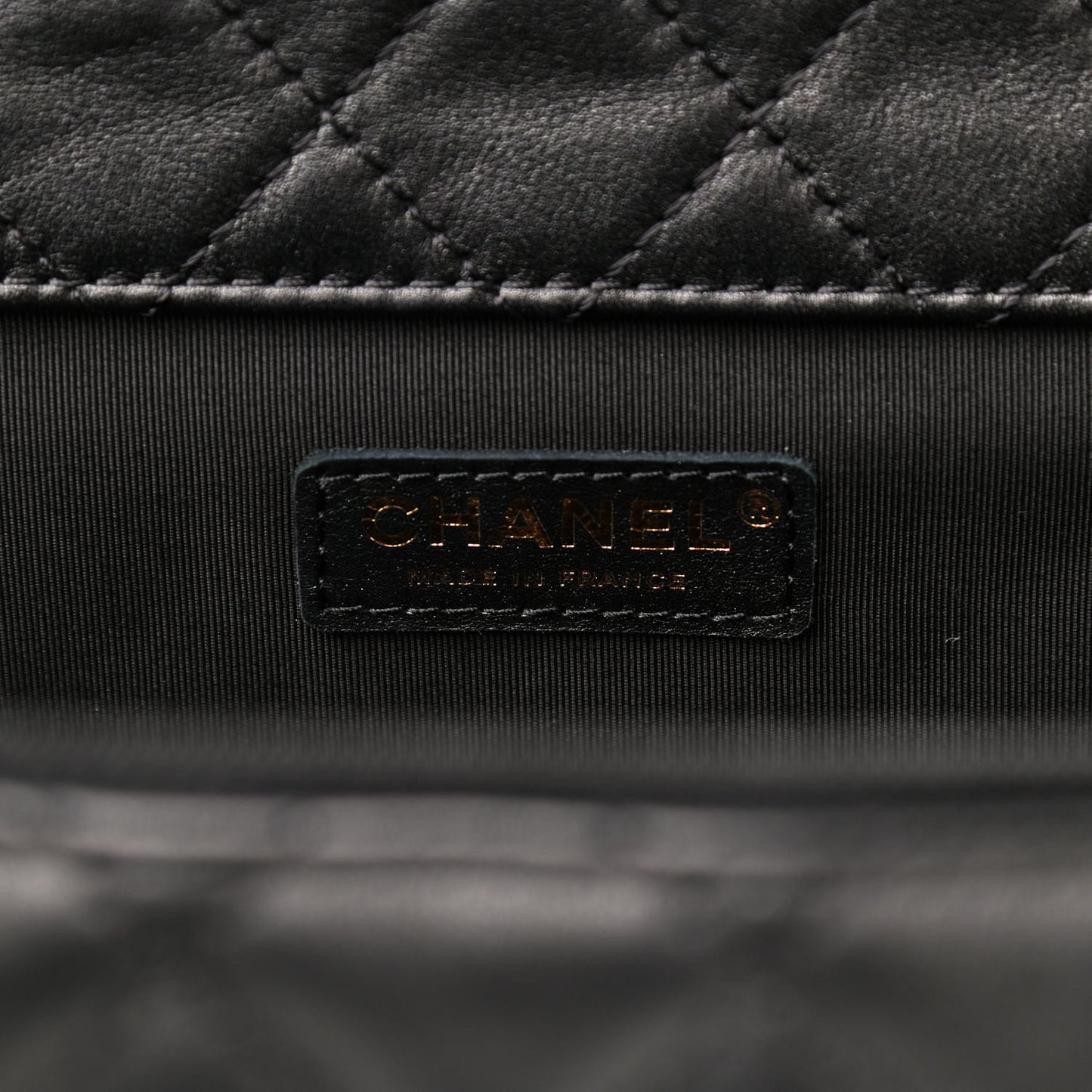 Calfskin Quilted XXL Travel Flap Bag Black