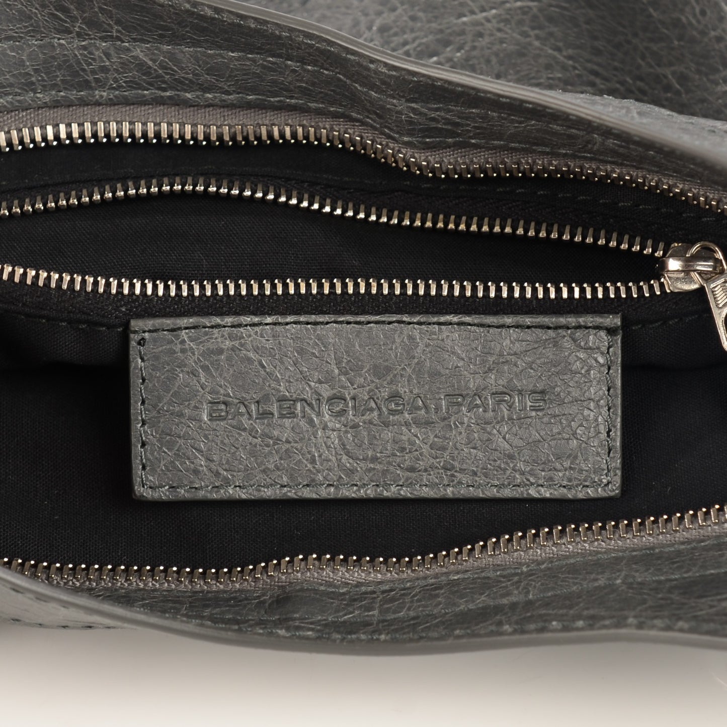Agneau Giant 12 Silver Hardware City Gris Tarmac