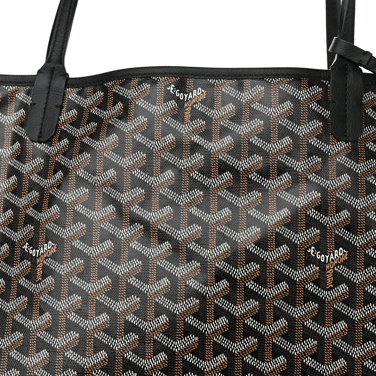 Goyard Goyardine Saint Louis PM Black 7 of 9