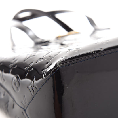 Louis Vuitton Vernis Wilshire MM Blue Infini 9 of 11