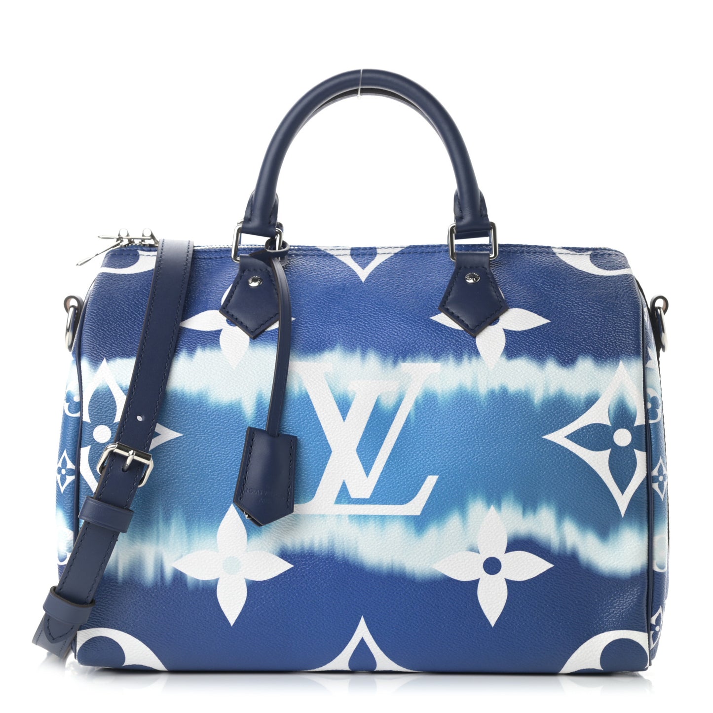 Monogram Escale Speedy Bandouliere 30 Blue