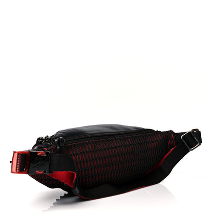 Christian Louboutin Calfskin Paris NYC Belt Bag Black 2 of 11