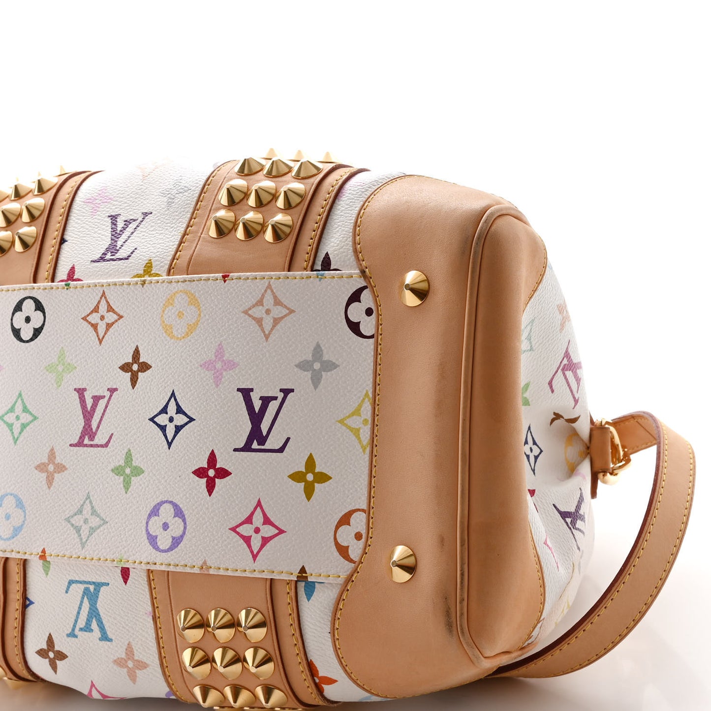 Monogram Multicolor Courtney MM White