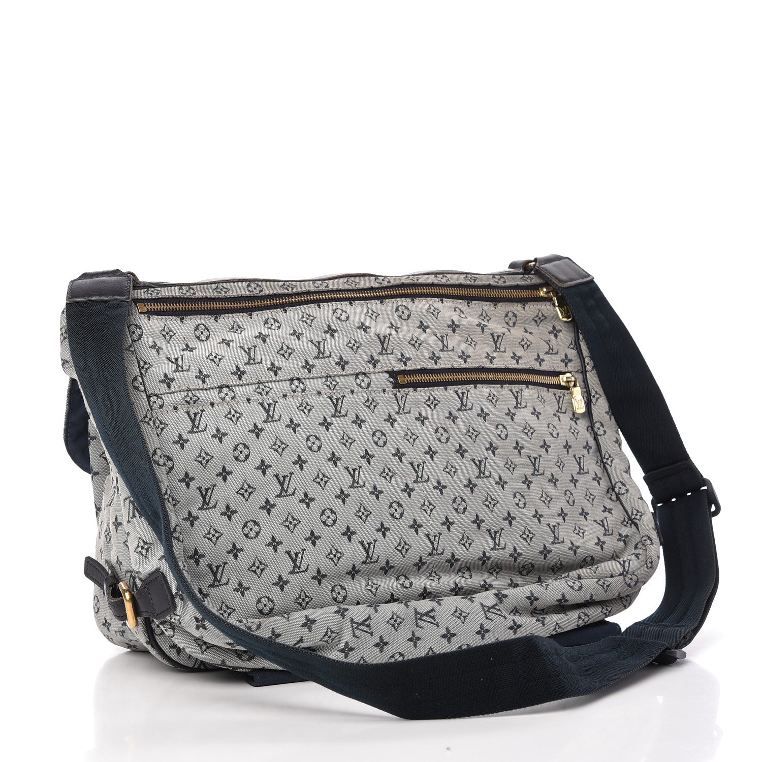 Louis Vuitton Mini Lin Sac a Langer Diaper Bag Blue 3 of 11