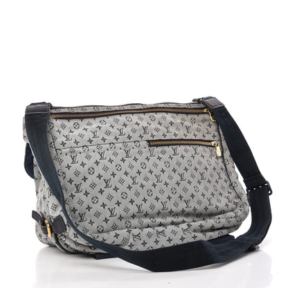 Louis Vuitton Mini Lin Sac a Langer Diaper Bag Blue 3 of 11