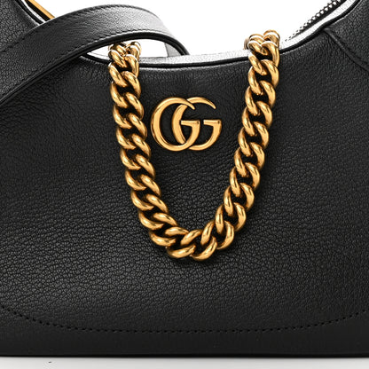 Gucci Goatskin Small Aphrodite Shoulder Bag Black 8 of 11