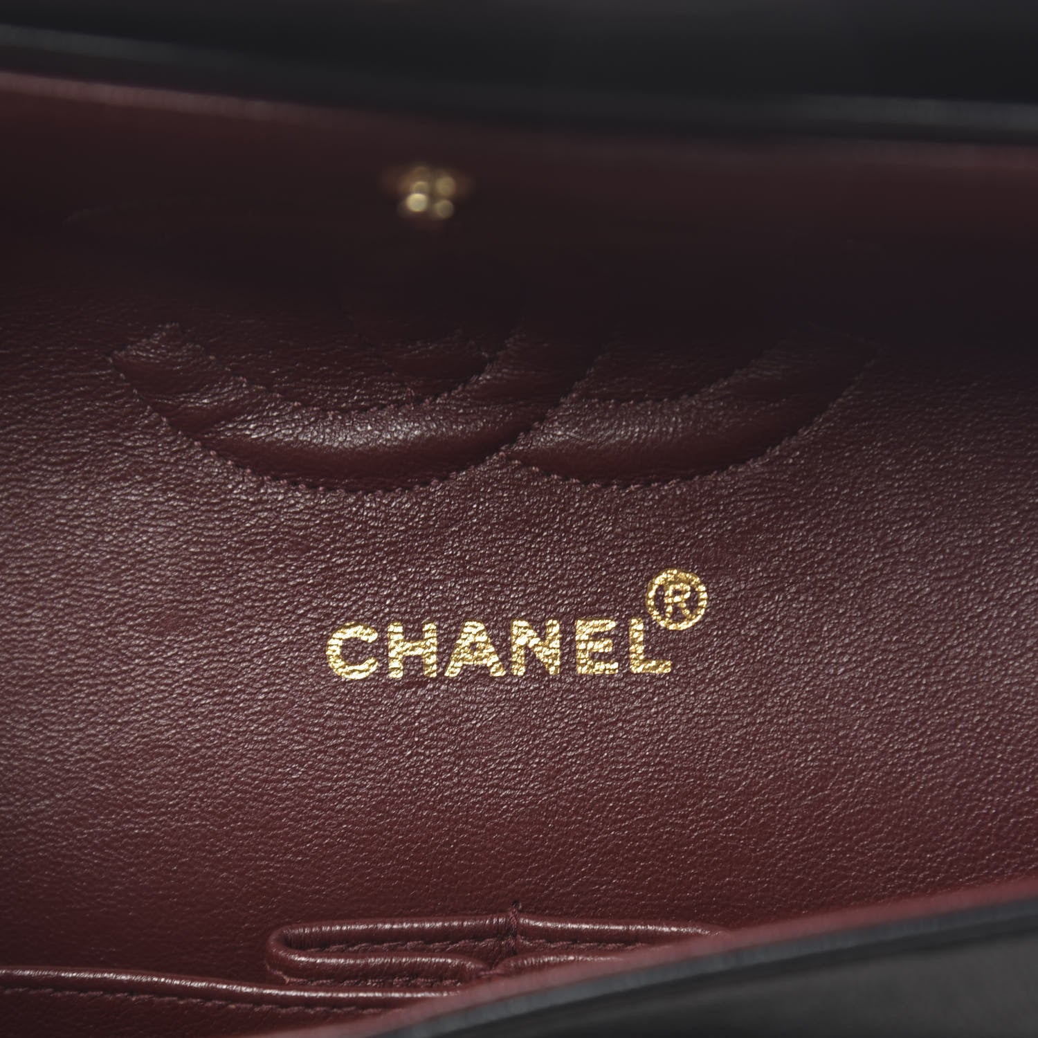 Chanel Lambskin Quilted Medium Double Flap Black 6 of 15