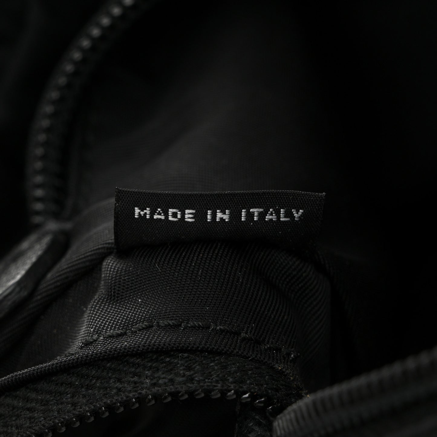 Tessuto Nylon Belt Bag Black
