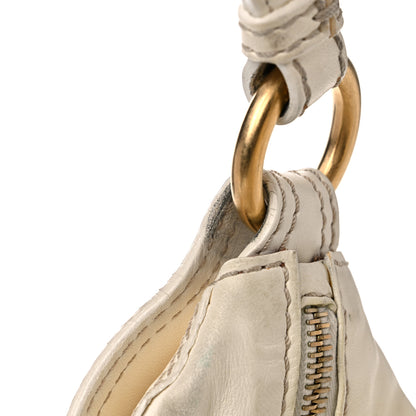 Valentino Garavani Lambskin Catch Hobo White 26 of 26
