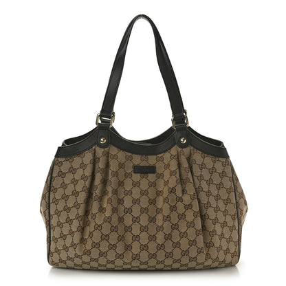 Gucci Monogram Shoulder Bag Dark Brown 1 of 11