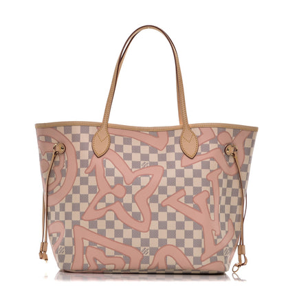 Louis Vuitton Damier Azur Tahitienne Neverfull MM 1 of 7