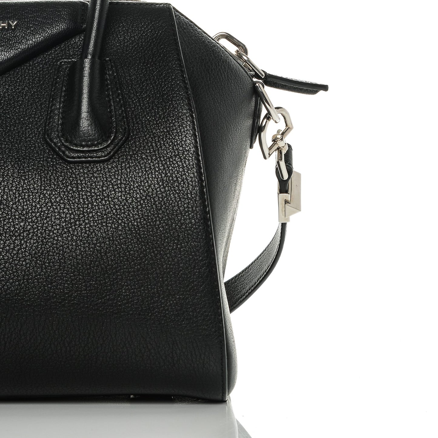 Sugar Goatskin Small Antigona Black