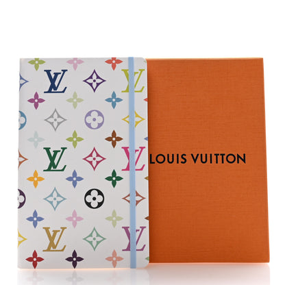 Louis Vuitton LV x TM Monogram Multicolor Jane Notebook MM White 7 of 7