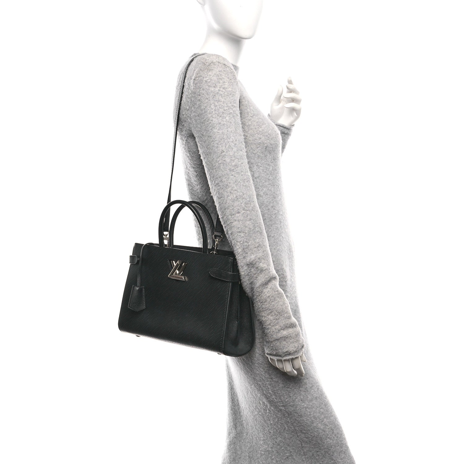 Louis Vuitton Epi Twist Tote Black 2 of 10