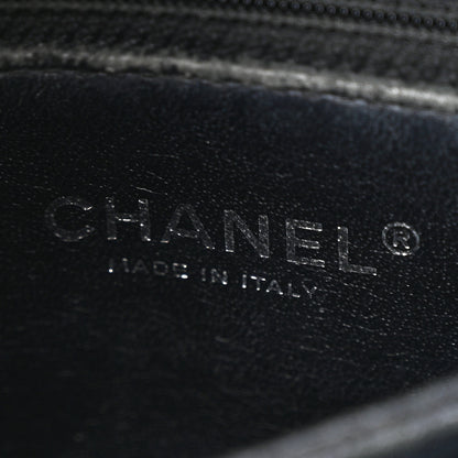 Chanel Caviar Lizard Embossed Quilted Mini Coco Handle Flap Black 7 of 11