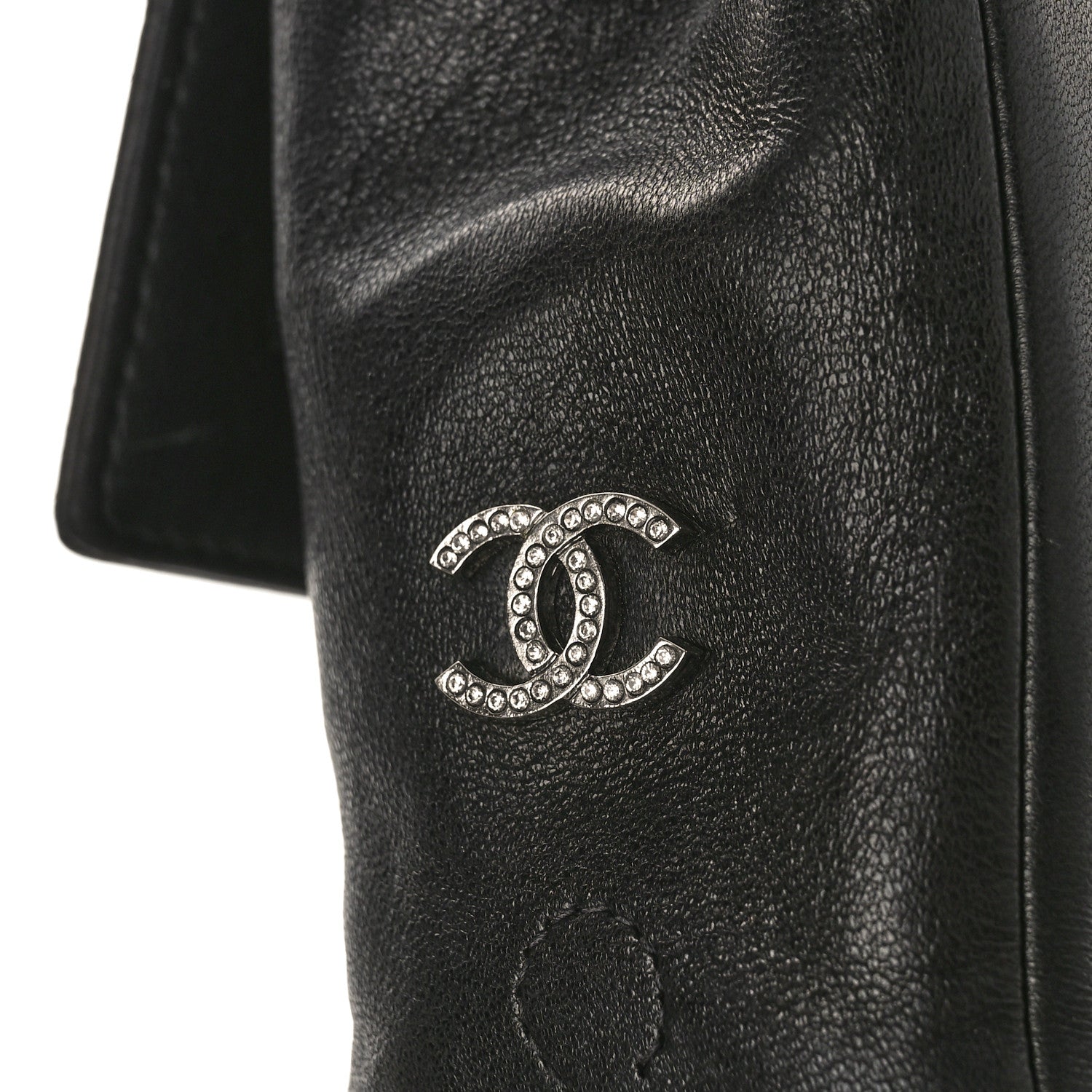 Chanel Lambskin Quilted Mademoiselle Flap Black 9 of 10