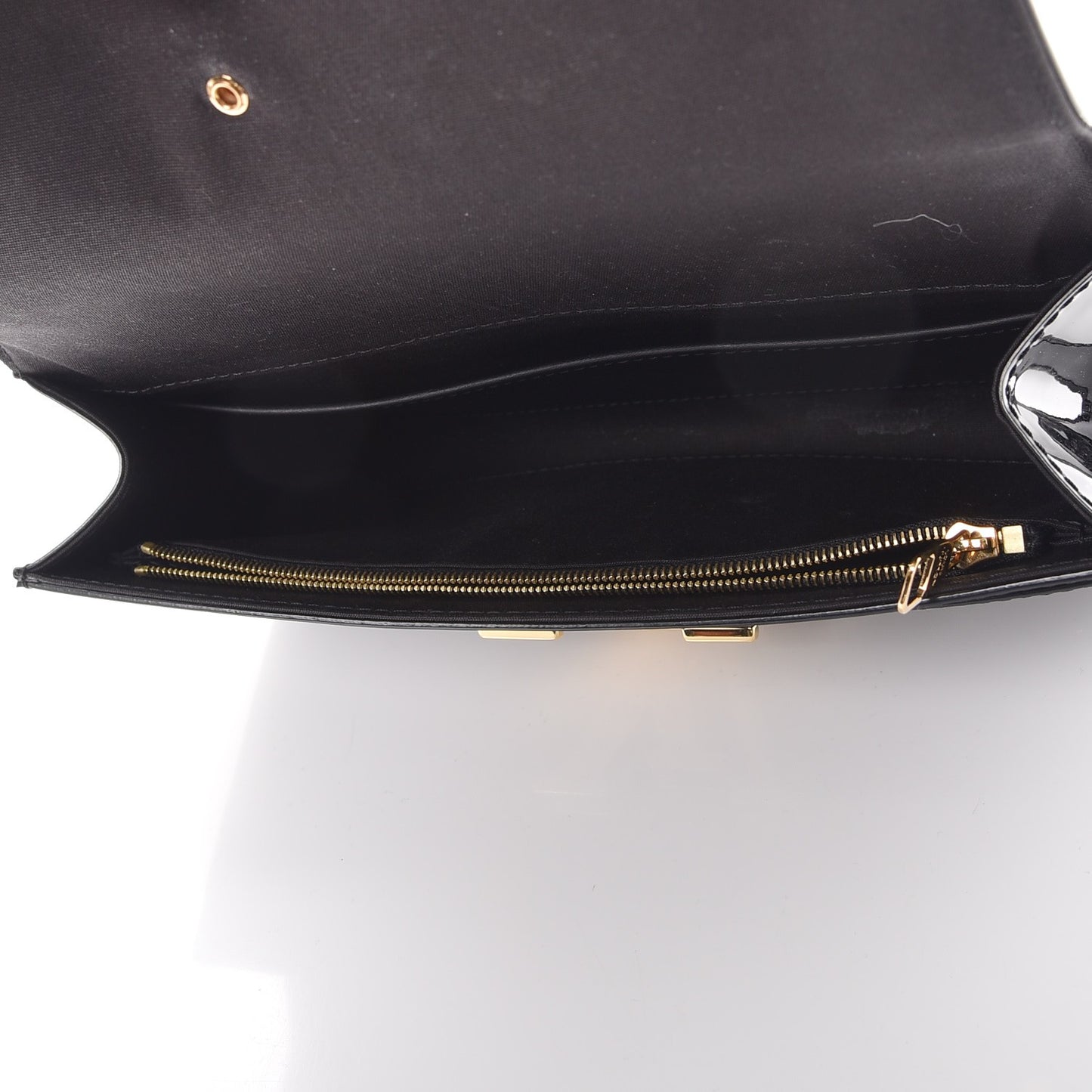 Patent Neo Sobe Louise EW Clutch Black