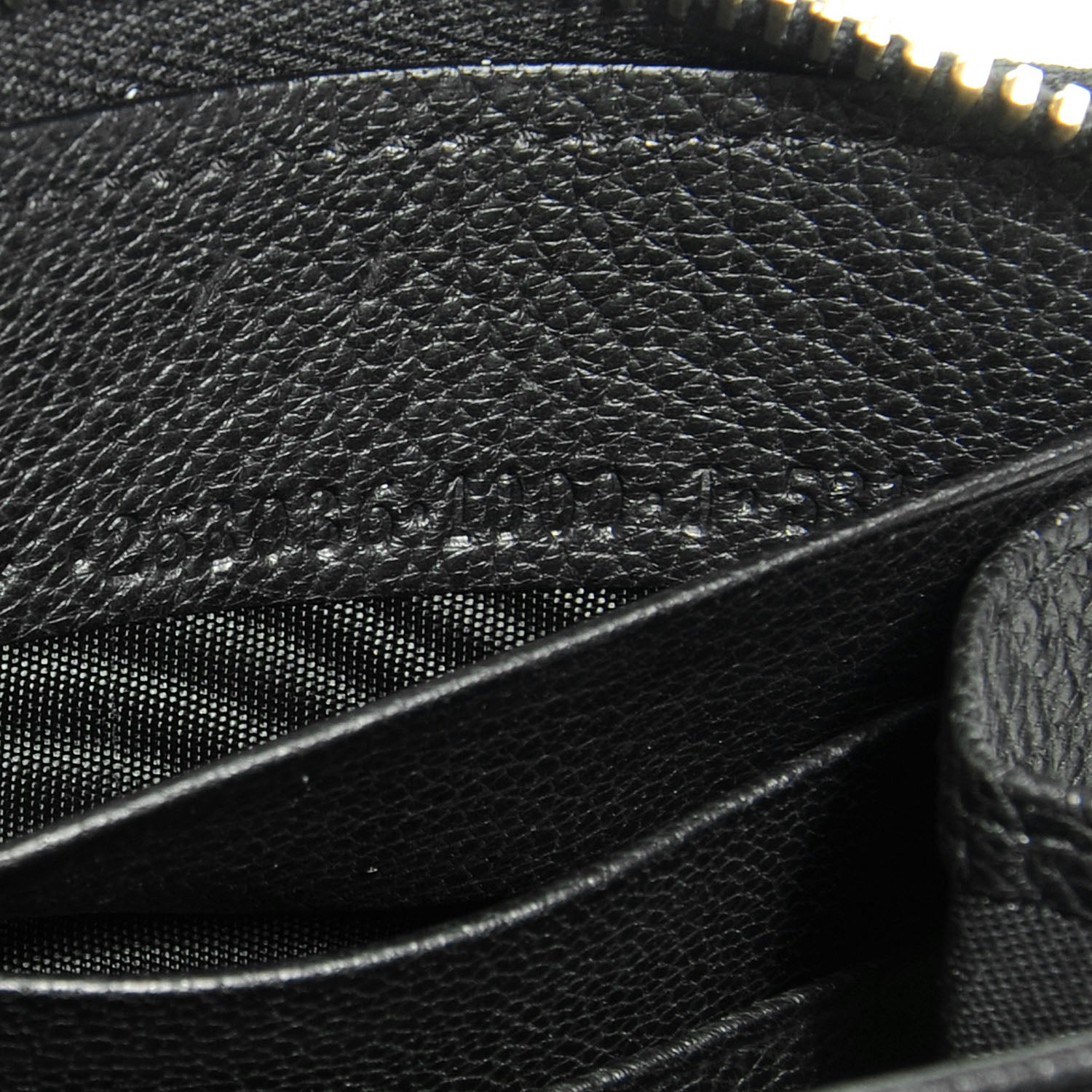 Balenciaga Calfskin Papier Continental Zip Around Wallet Black 7 of 8