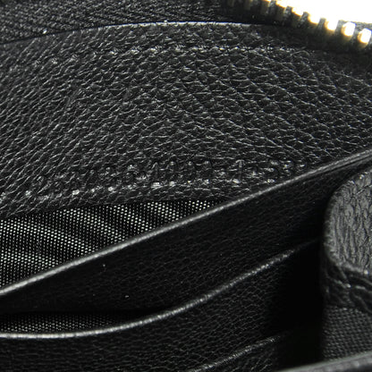 Balenciaga Calfskin Papier Continental Zip Around Wallet Black 7 of 8