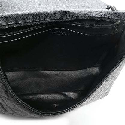 Chanel Caviar Maxi Single Flap Black 8 of 9
