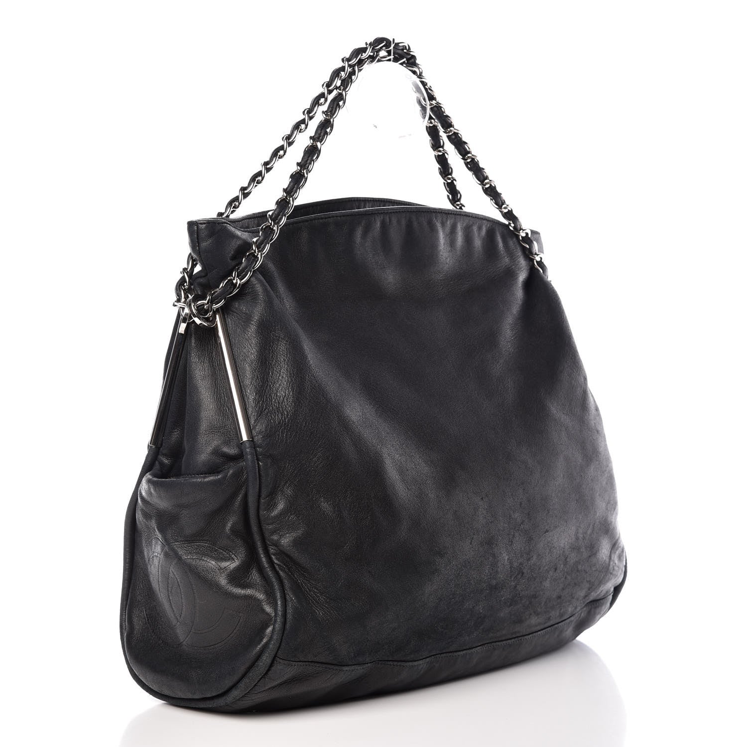 Chanel Lambskin Large Ultimate Soft Tote Black 3 of 12