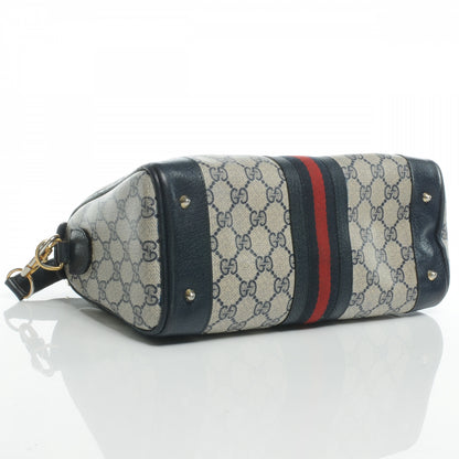 Gucci Monogram Web Boston Navy 4 of 7