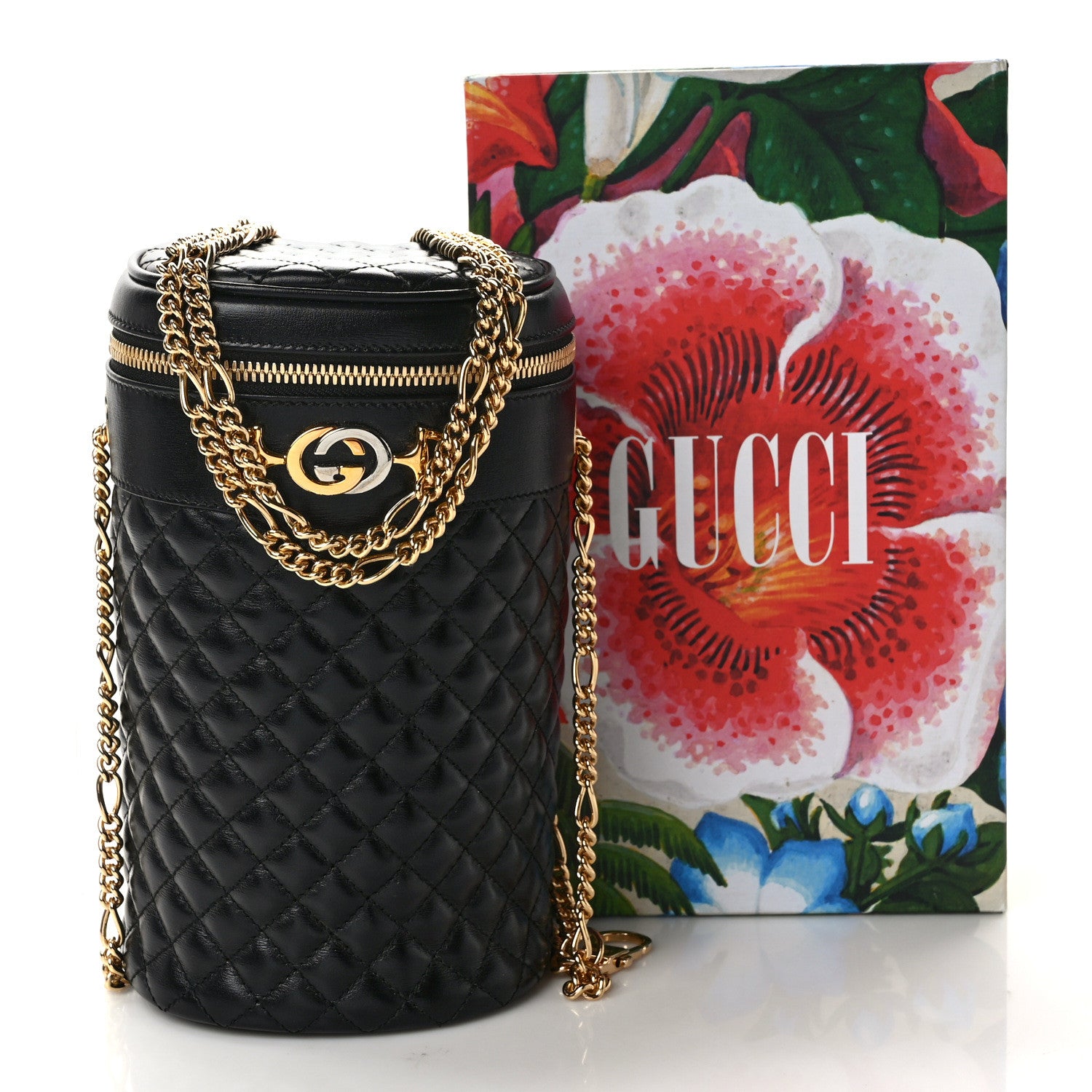 Gucci Calfskin Trapuntata Zumi Belt Bag Black 13 of 13