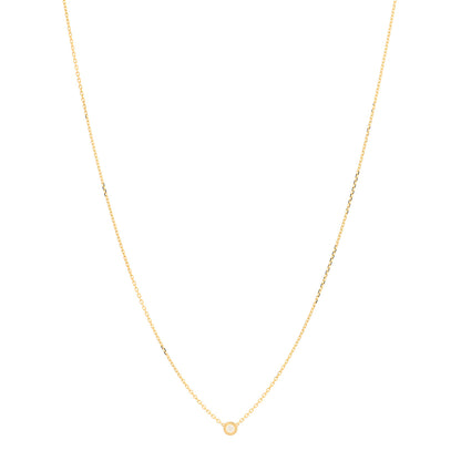 Cartier 18K Yellow Gold Diamond XS D'Amour Pendant Necklace 1 of 6