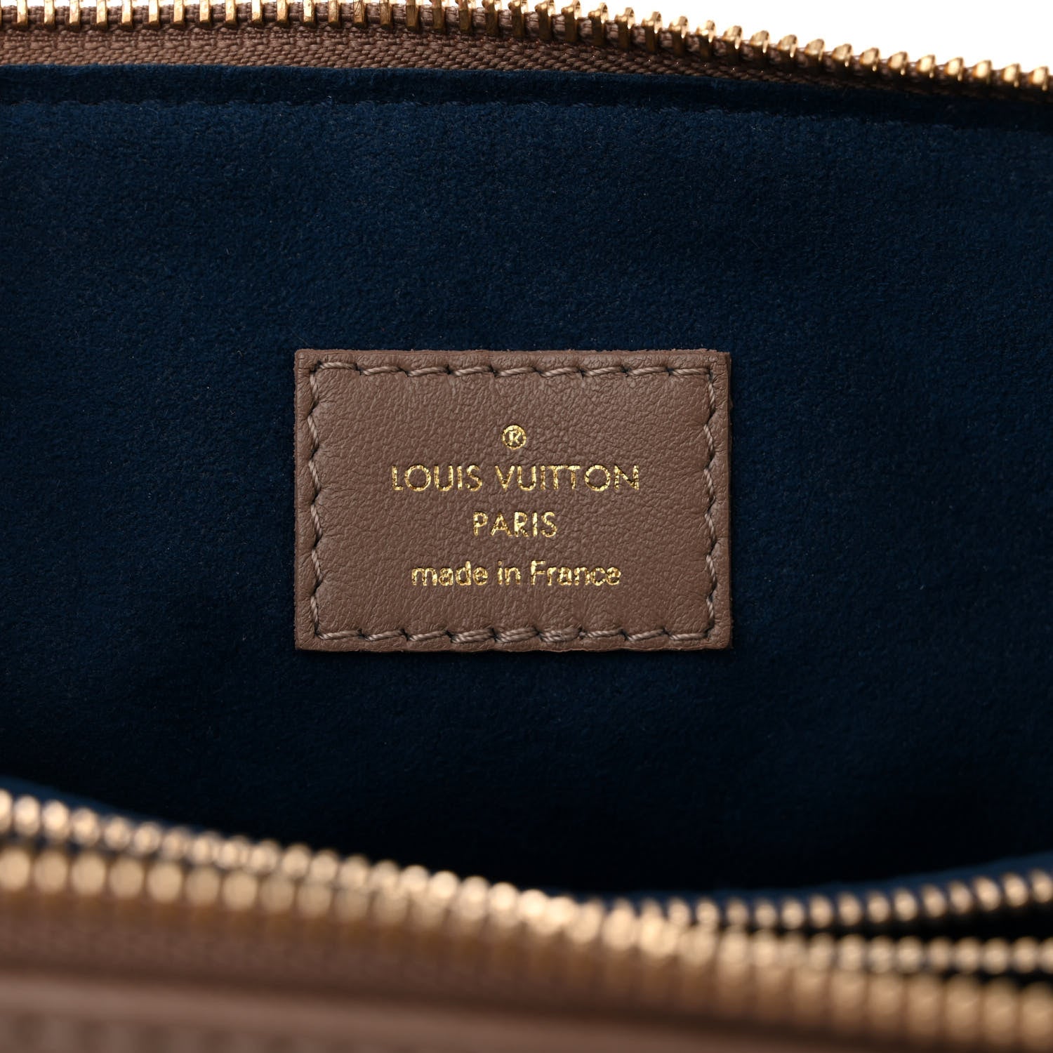 Louis Vuitton Lambskin Embossed Monogram Coussin MM Taupe 6 of 11
