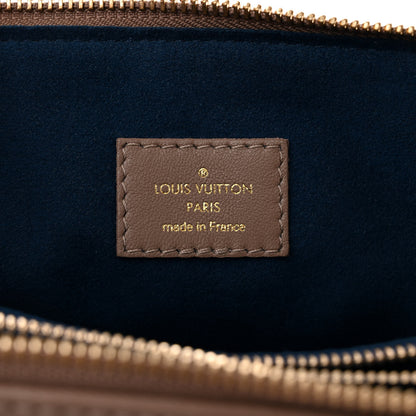 Louis Vuitton Lambskin Embossed Monogram Coussin MM Taupe 6 of 11