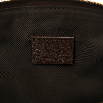 Gucci GG Supreme Monogram Textured Calfskin Web Large Ophidia Cosmetic Case Beige Ebony New Acero 5 of 12