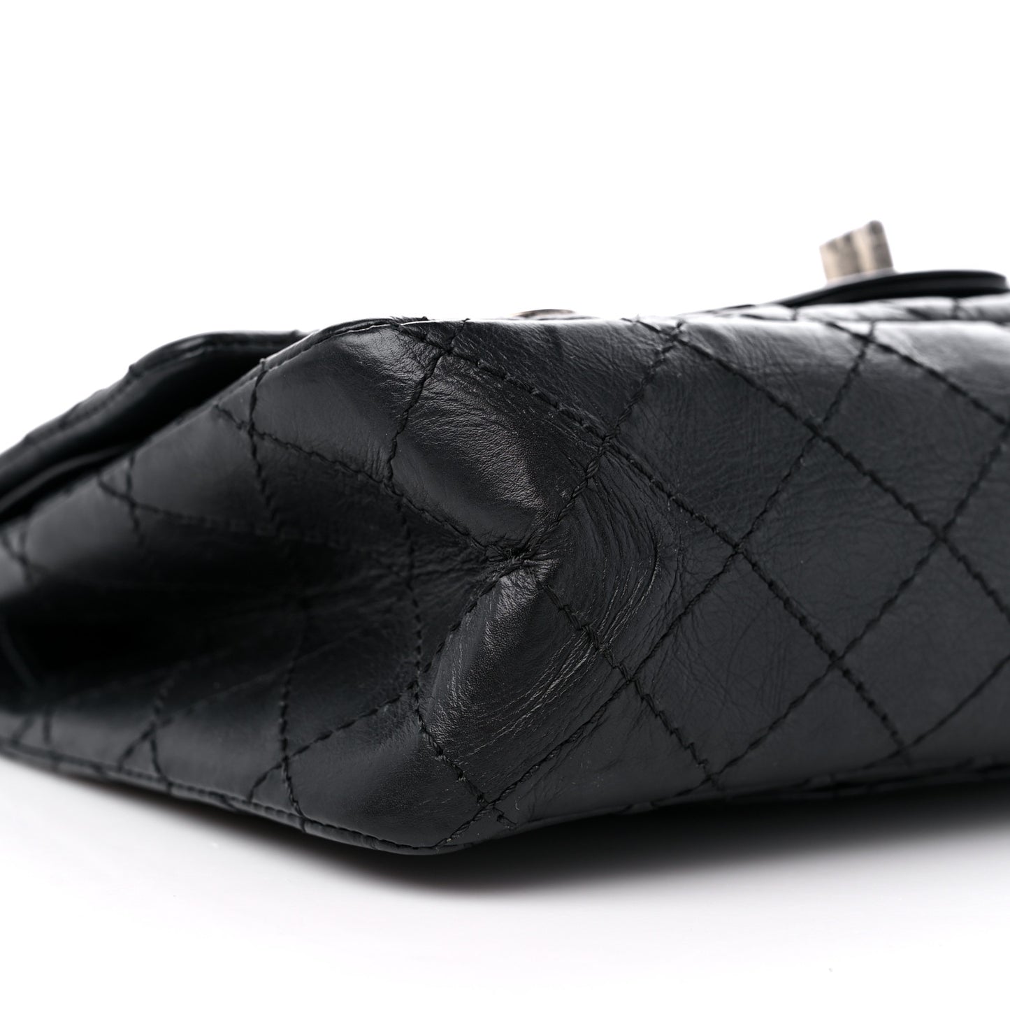 Aged Calfskin Lucky Charms 2.55 Reissue 225 Flap Black