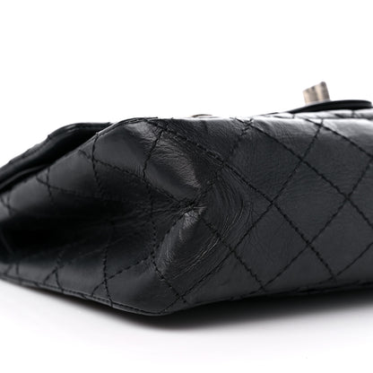 Chanel Aged Calfskin Lucky Charms 2.55 Reissue 225 Flap Black 8 of 11