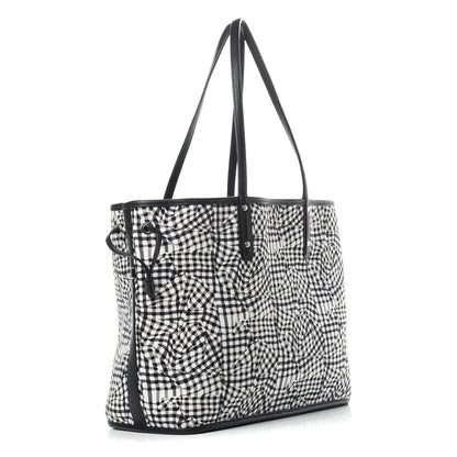 MCM Visetos Medium Project Reversible Shopper Tote Black 5 of 16