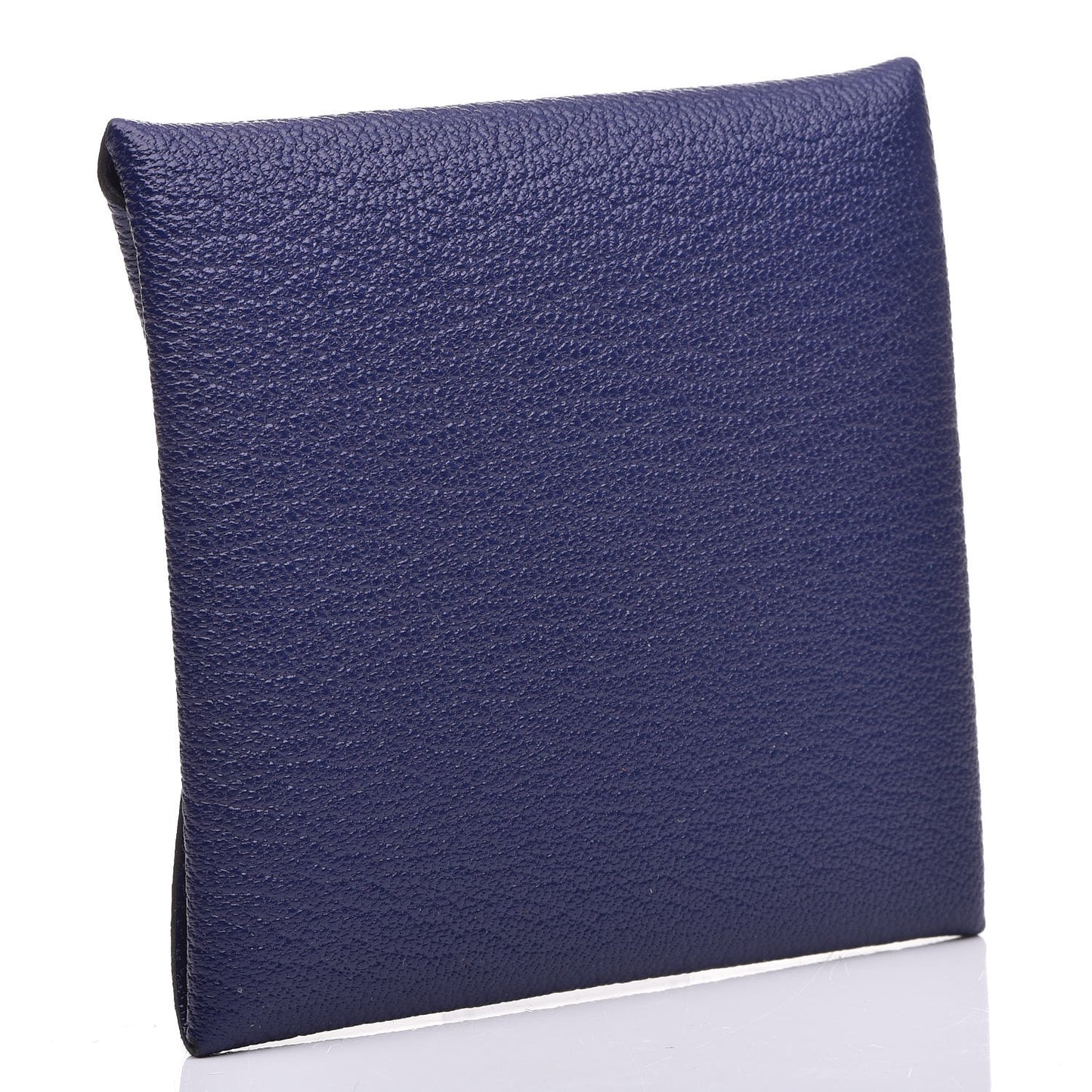 Chevre Mysore Bastia Coin Purse Bleu Encre