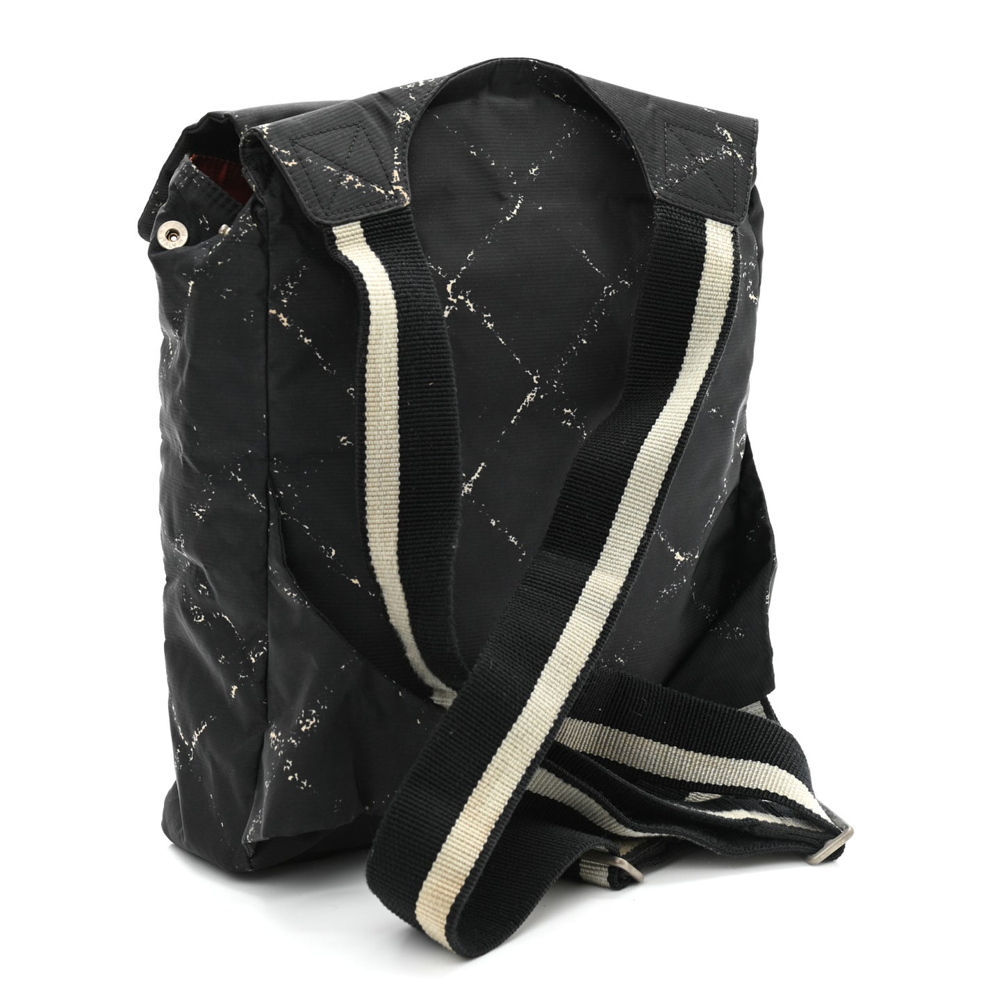 Nylon Travel Backpack Black