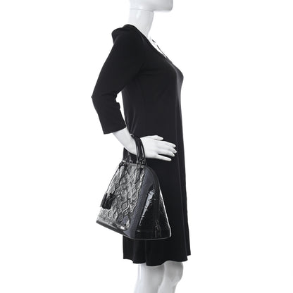 Louis Vuitton Vernis Alma PM Noir Magnetique 2 of 10