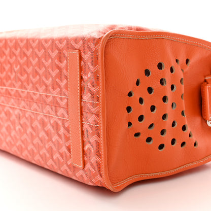 Goyard Goyardine Sac Hardy Pet Carrier PM Orange 10 of 14