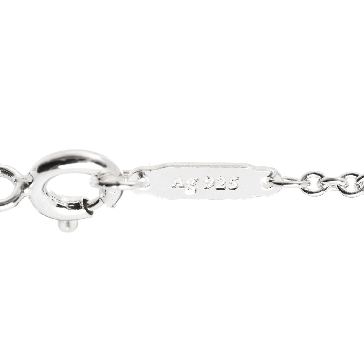 Tiffany Sterling Silver ID Tag Chain Bracelet 4 of 5