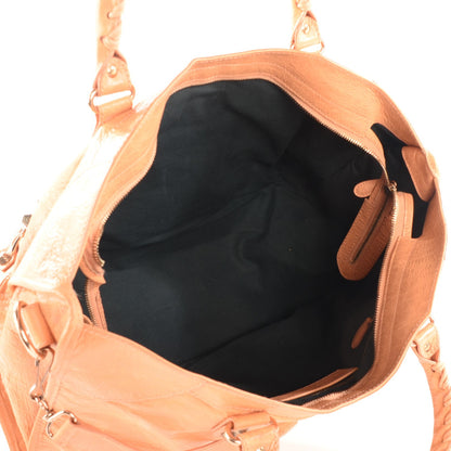 Balenciaga Agneau Giant 12 Rose Gold Hardware Part Time Rose Blush 8 of 8