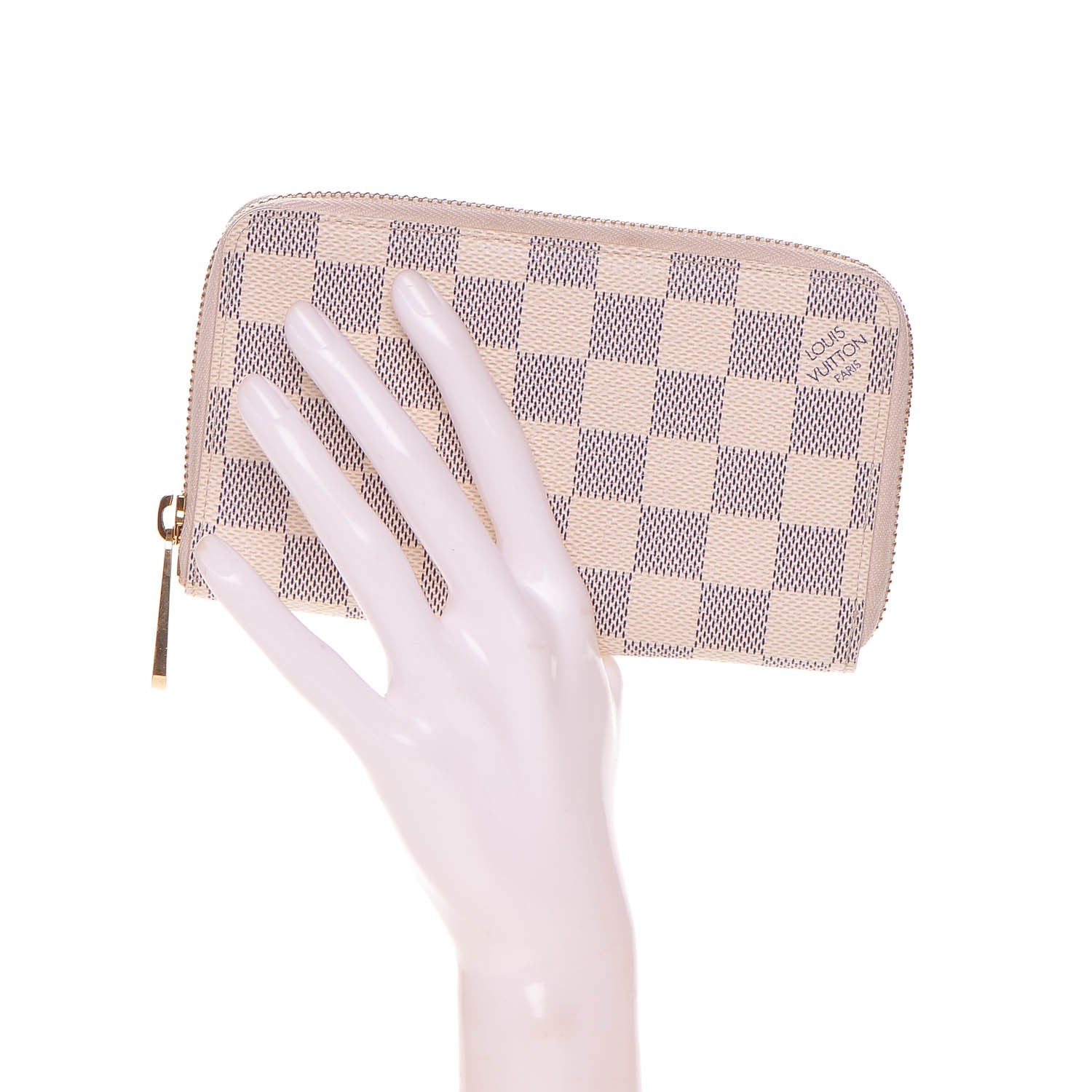 Louis Vuitton Damier Azur Compact Zippy Wallet 2 of 6