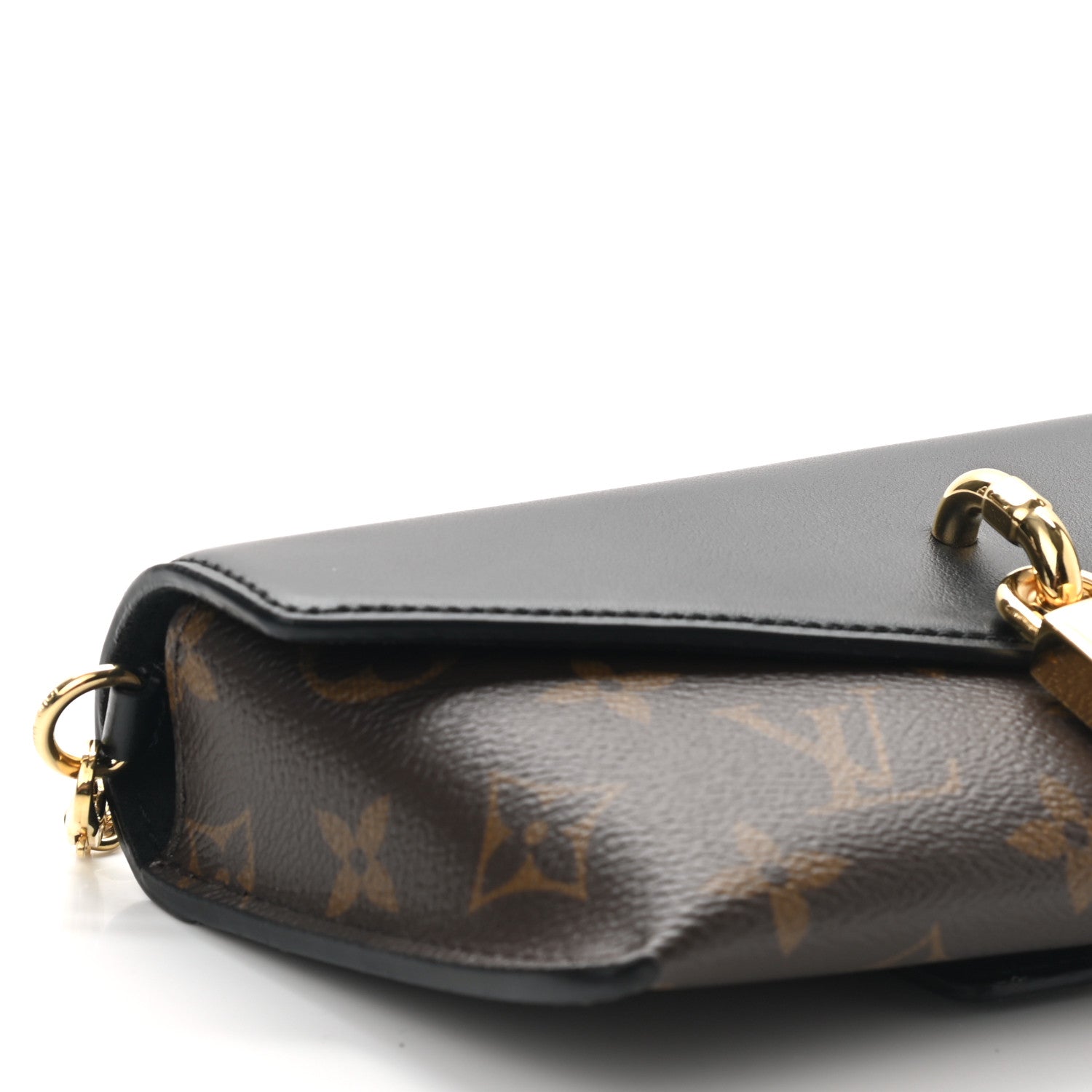 Louis Vuitton Monogram Padlock On Strap Black 8 of 9