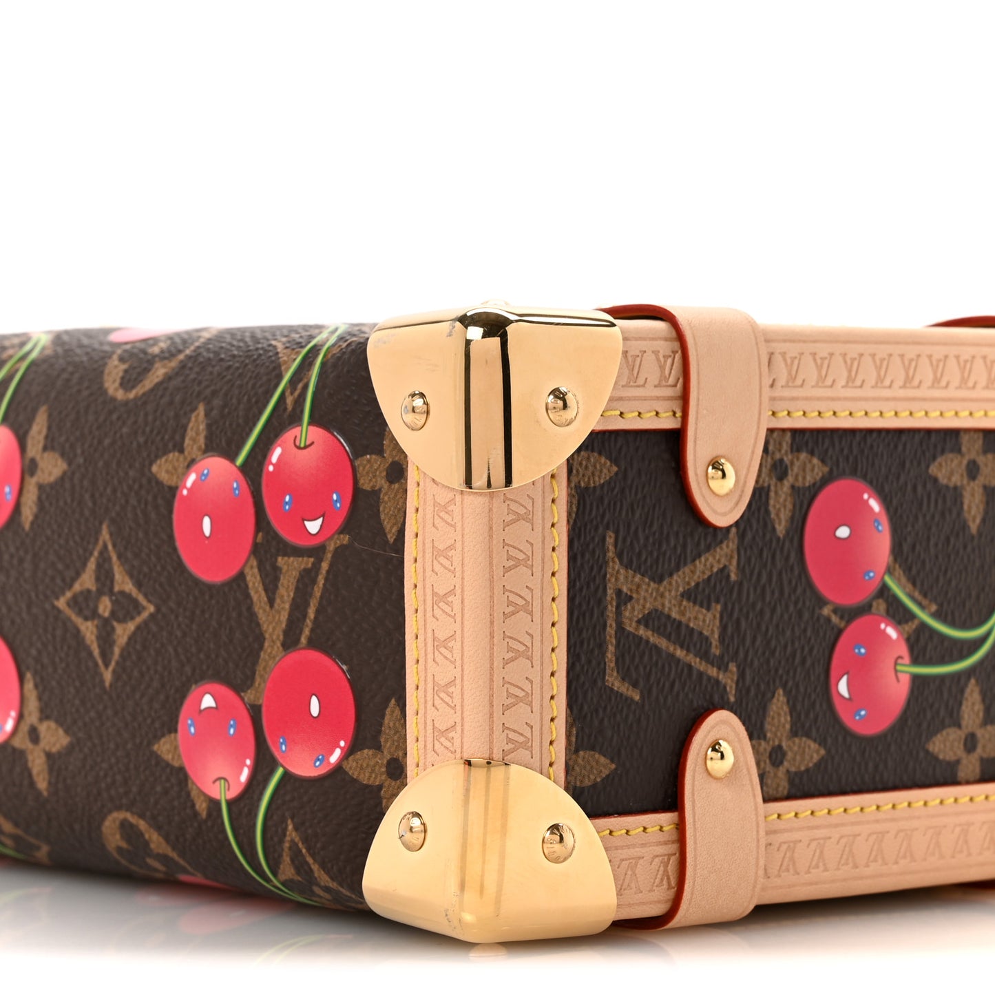 LV X TM Monogram Cerises Side Trunk MM