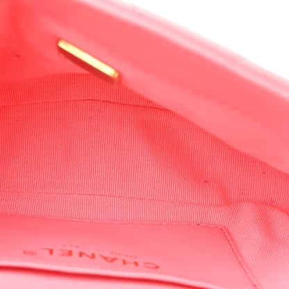 Chanel Lambskin Quilted Mini Funky Town Flap Pink 5 of 13